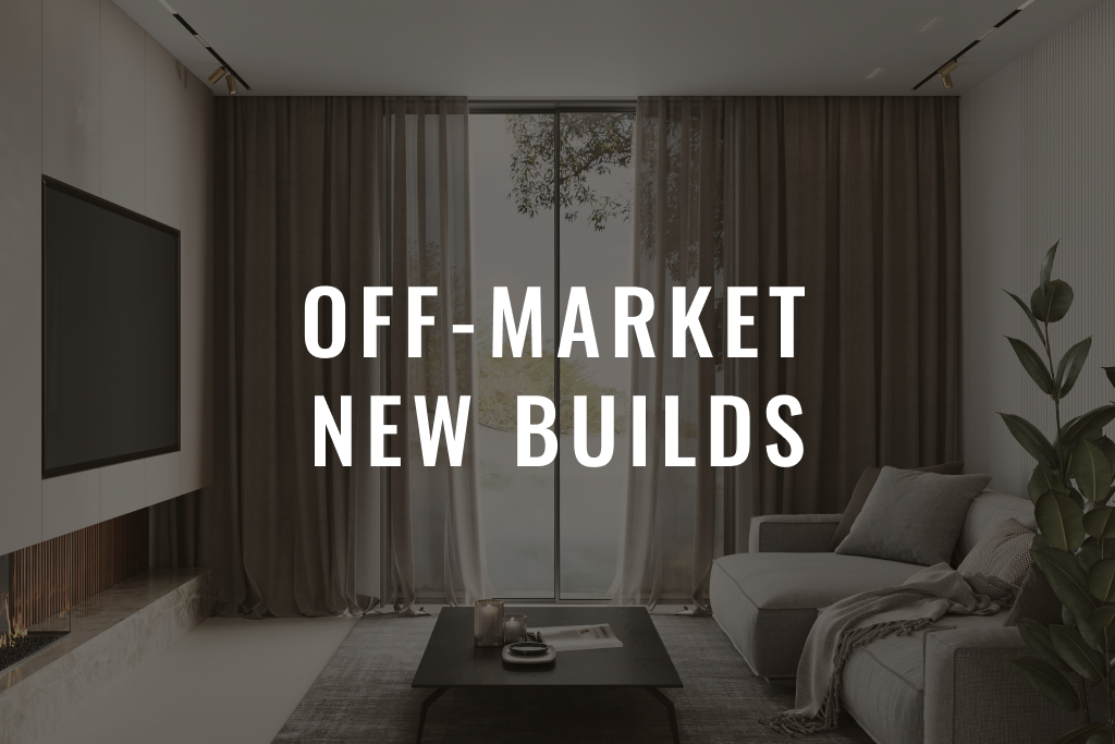 off market new builds